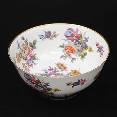 Sold Price Caverswall Hand Painted Fine Bone China Serving Bowl June