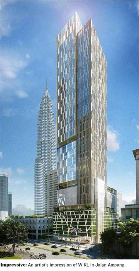 Malaysia Hotel News W Hotel Makes Its Mark In Kl