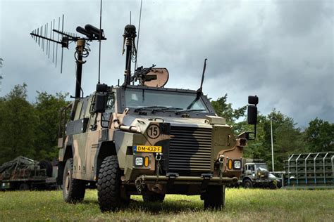 Royal Netherlands Army Receives First Bushmaster 4x4 Electronic Warfare