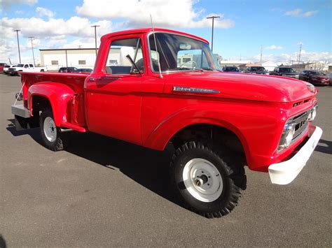No Reserve 1961 Ford F 100 4x4 For Sale On Bat Auctions Sold For
