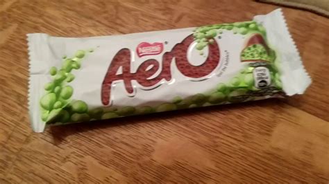 European Candy Mint Aero Candy Bar Food Review Youtube