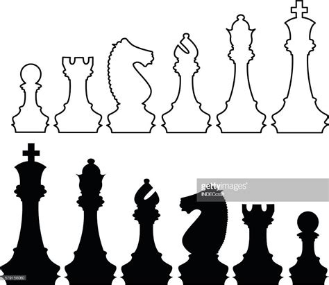 Chess Pieces Vector At Collection Of Chess Pieces