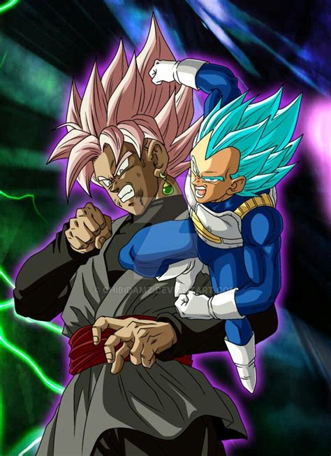 Goku And Vegeta Vs Black Goku