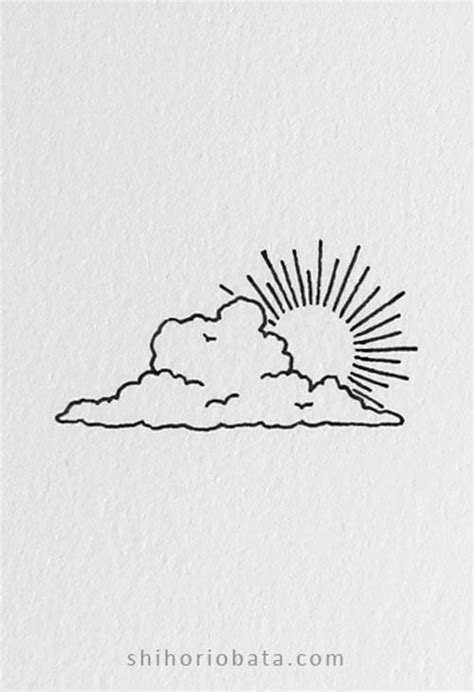 22 easy cloud drawing ideas