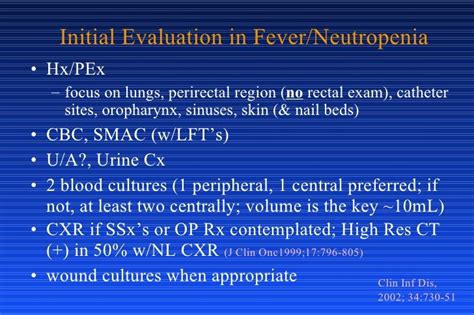 Neutropenic Fever