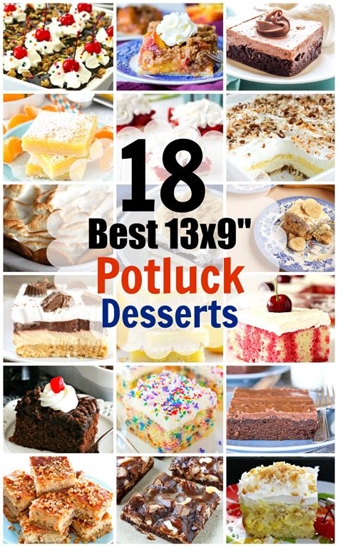Potluck Dishes Potluck Recipes Dessert Recipes Easy Sweet Recipes