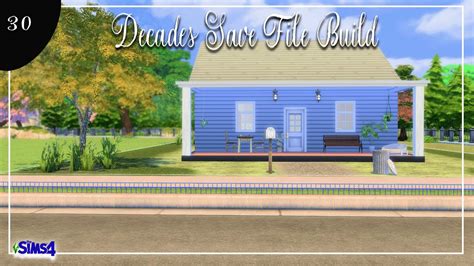 1986 Newcrest Avenue Decades Legacy Build Save File 30 The Sims 4