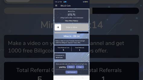 Easy Mine BillG Coin Cool To Make You Millionaire In No Time Of