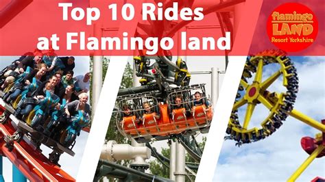 Top 10 Rides At Flamingo Land Resort 2021 Youtube