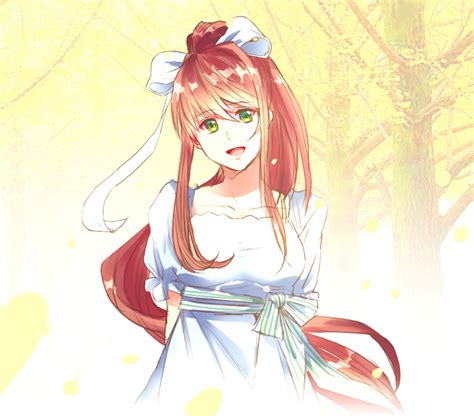 Monika In A Beautiful White Dress Ddlc