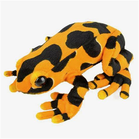 Wildlife Tree 8 Small Orange Poison Dart Frog Stuffed Animal Plush