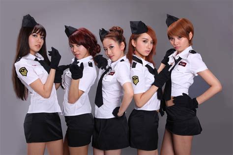 Chinese Girls Group I Me Shot Mv Dressed In Police Uniforms Page