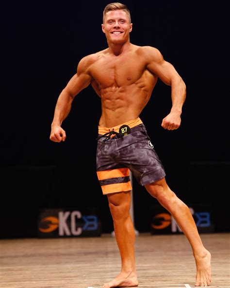 First Competition Ever Placed 1st Is Mens Physique Open Class B