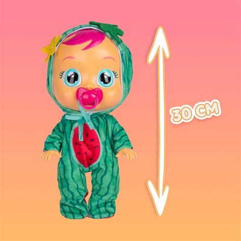 Muñeca Bebé Cry Babies Tutti Frutti Mel The Sandía Conb089mkwhxc