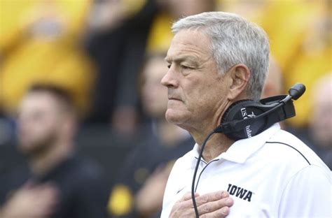 Kirk Ferentz Says Iowa Football May Take A Knee Hawkeye Fans React