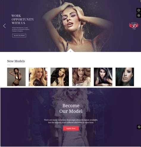 15 Modeling Agency Wordpress Themes And Templates