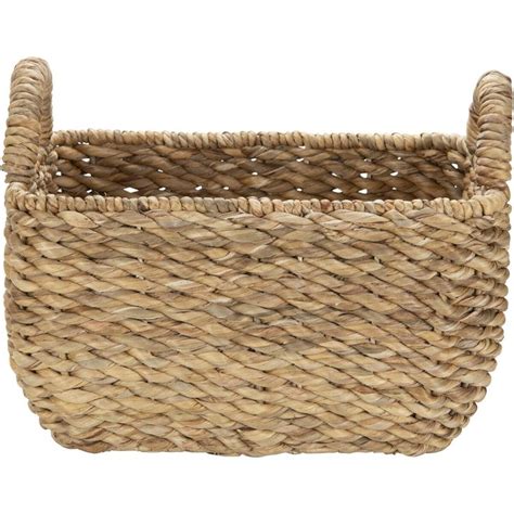 Kodu Rounded Rectangular Basket With Handles Small Big W