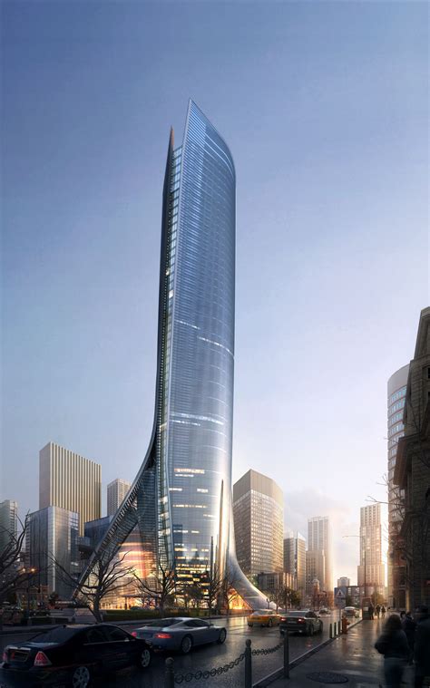 Pin By Malcolm Lim On Office Building Renderings Futuristic