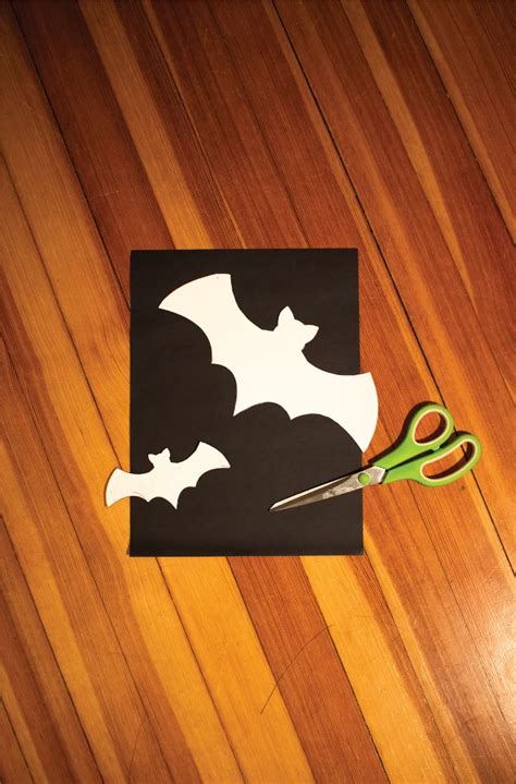 Free Printable Bat Template Diy Halloween Decorations Pjs And Paint