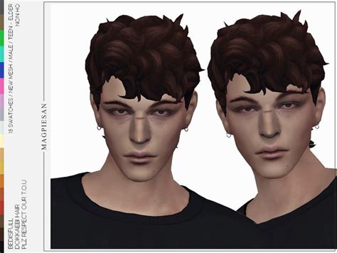 Sims 4 Curly Hair Male Mod Edgeplm