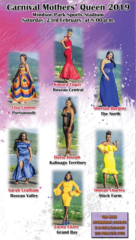 Dominica Mothers Queen Pageant 2019 Comeseetv Broadcast Network