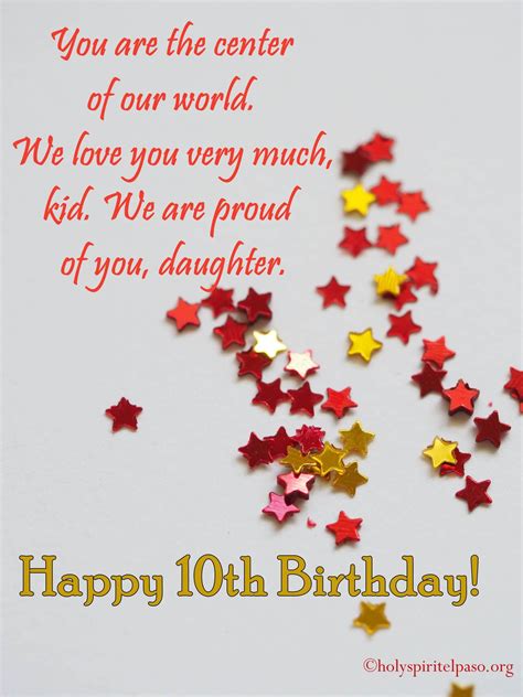 10th Birthday Quotes Happy 10th Birthday Wishes And Sayings