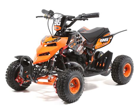 Funbikes 800w 36v Electric Kids Mini Quad Bike Atv Ride On Junior Moto