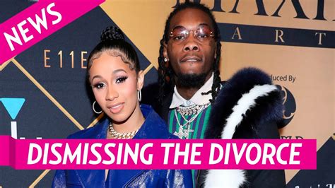 Cardi B Officially Files To Dismiss Divorce From Offset Youtube