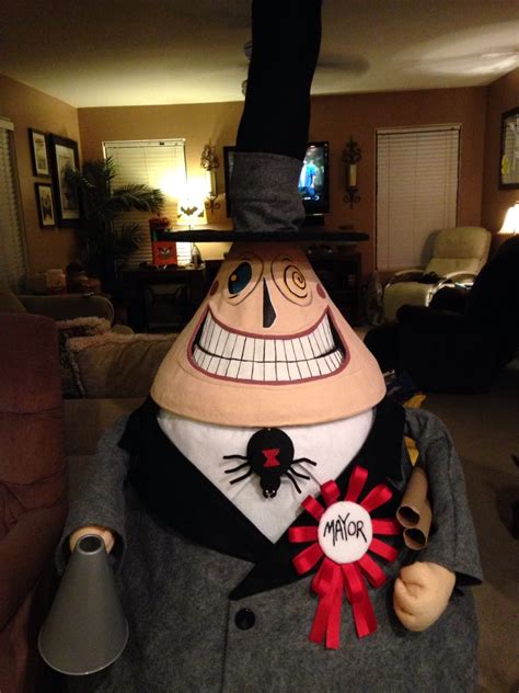 Diy Nightmare Before Christmas Mayor Of Halloweentown Finished He Is