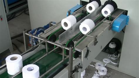 Full Automatic Small Toilet Roll Tissue Paper Production Line Youtube