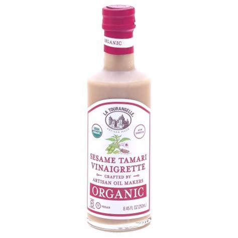 La Tourangelle Organic Sesame Tamari Vinaigrette 8 45 Fl Oz Pick N Save