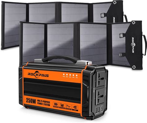 Rockpals Sp002 Foldable 60w Solar Panel Charger Pack 2