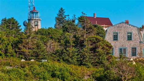 Maine Lighthouses And Beyond Monhegan Island Lighthouse
