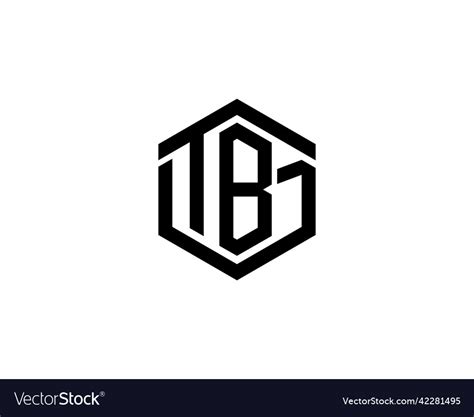 Trendy Letter Tbg And Gtb Logo Design Royalty Free Vector