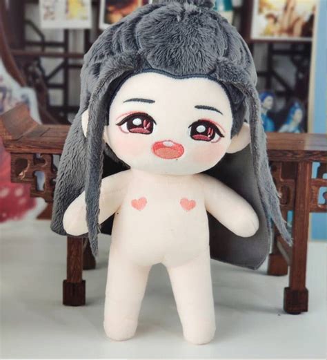 Bl Anime The Untamed Mo Dao Zu Shi Wei Wuxian Lan Wangji Yibo Xiao Zhan Cosplay Cute Cm Doll