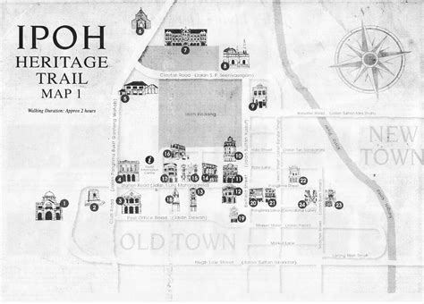 Here's a map of ipoh murals by ernest. Colourful Buttons: Ipoh Heritage Trail 1