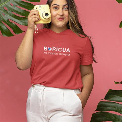 Boricua Por Herencia de mis Padres - Proudly Embrace Your Heritage with
