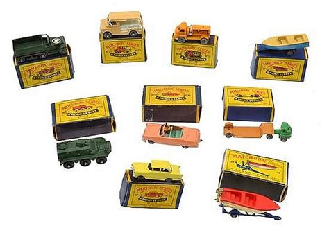 Collection Of 9 Matchbox 1 75 Series Models Branded Matchbox Toys