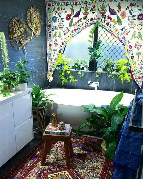 412 Best Bohemian Bathrooms Images On Pinterest Bathroom
