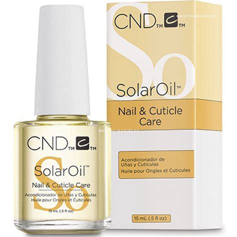 Cnd Solar Oil Nail And Cuticle Care 015 15ml Nail Polish Direct