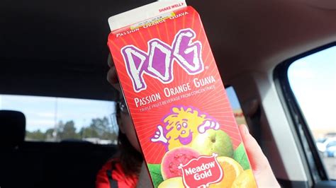 Pog Drink Review You Know Passion Fruit Orange Guava A Hawaiian