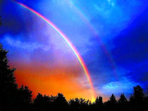 More images for pretty rainbow cloud background » Sunset rainbow - Rainbows & Nature Background Wallpapers ...