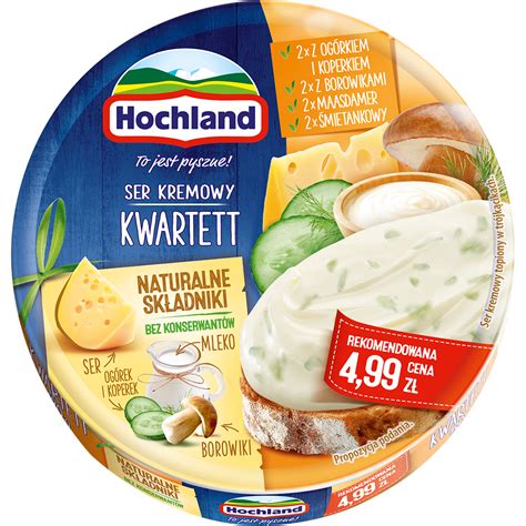 Hochland Kwartett Cream Cheese In Portions G Food Plus Shop Online