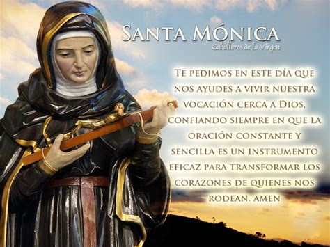 Blog Católico Gotitas Espirituales OraciÓn A Santa MÓnica Ruega