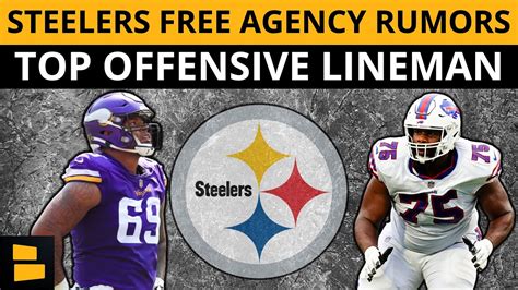 Pittsburgh Steelers Rumors Top Offensive Line Free Agent Targets After