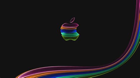 Apple Glass Logo Dark 4k Wallpaperhd Computer Wallpapers4k Wallpapers