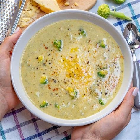 Healthy Broccoli Cheddar Soup Recipe Healthy Fitness Meals