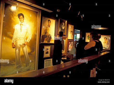 Usa Memphis Tennessee Graceland Inside Indoors Music Elvis Presley