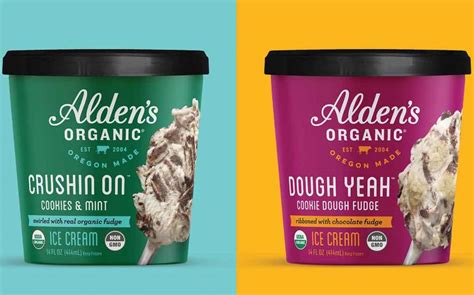 Aldens Organic Introduces Eight New Ice Cream Flavours In The Us