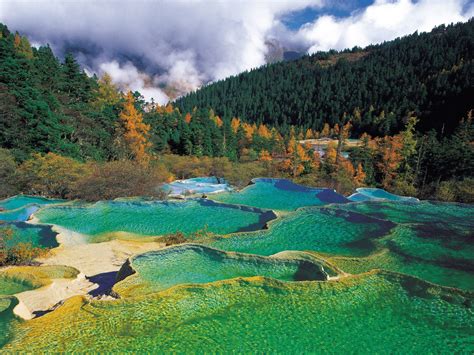 Huanglong National Park China